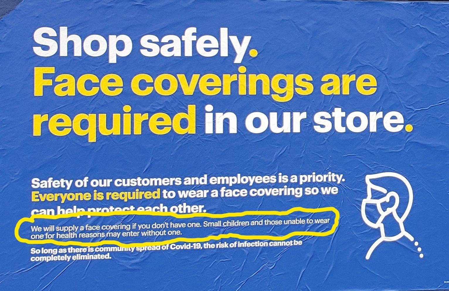My Best Buy Mask Experience….