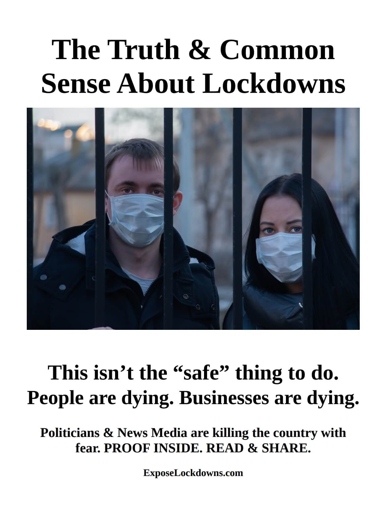 Expose The Lockdowns!
