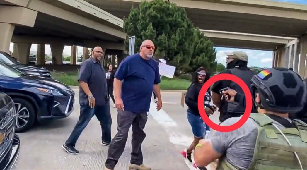 Texas Attorney General Ken Paxton Gets Involved After Plano Police Officer Allows BLM-Antifa to Illegally Block Traffic, Brandish Weapon