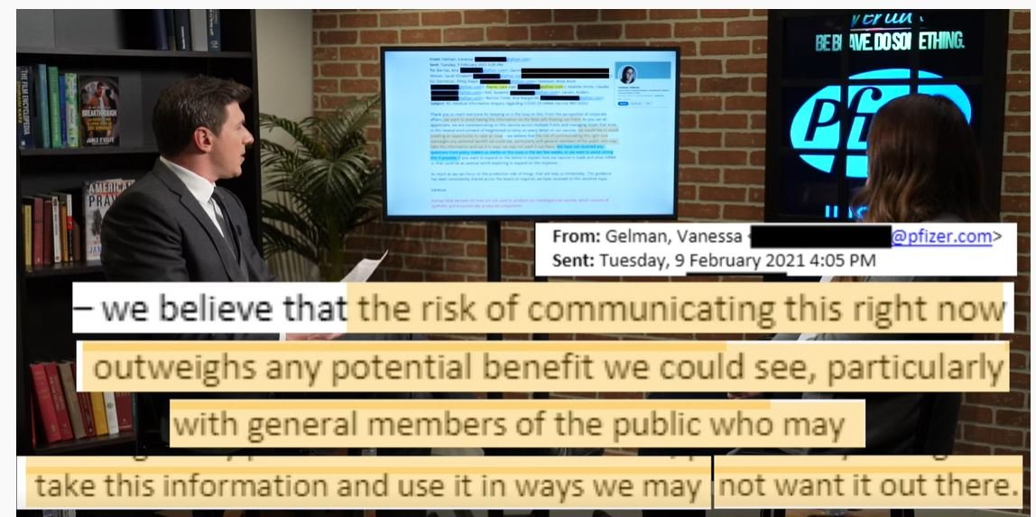Pfizer Whistleblower LEAKS Execs Emails EXPOSING Suppression of Covid Vax Info From Public-Project Veritas Part 5