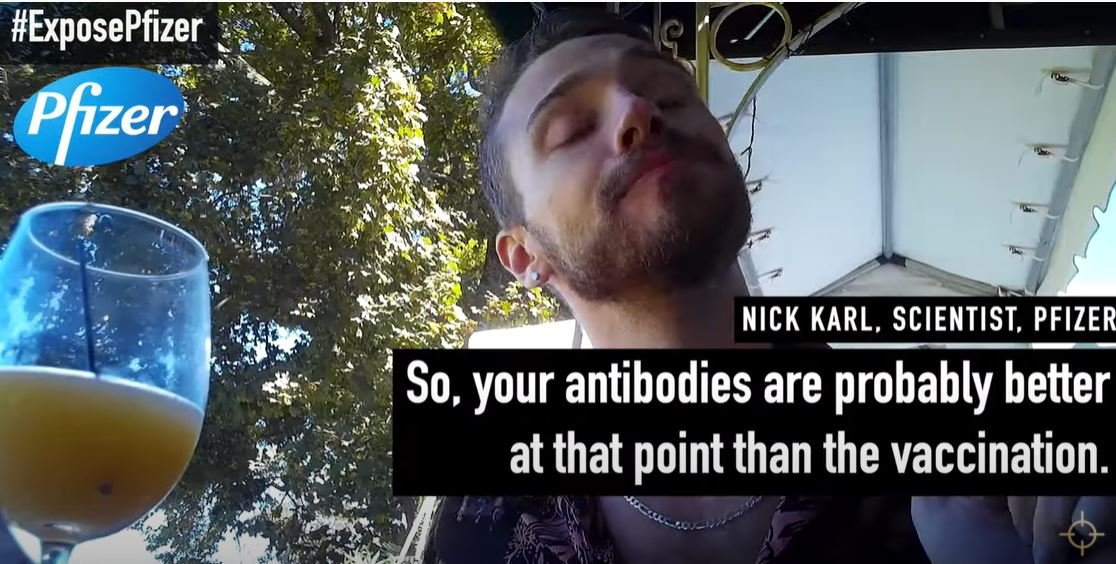 More Revealing Video From Pfizer Scientist – Project Veritas
