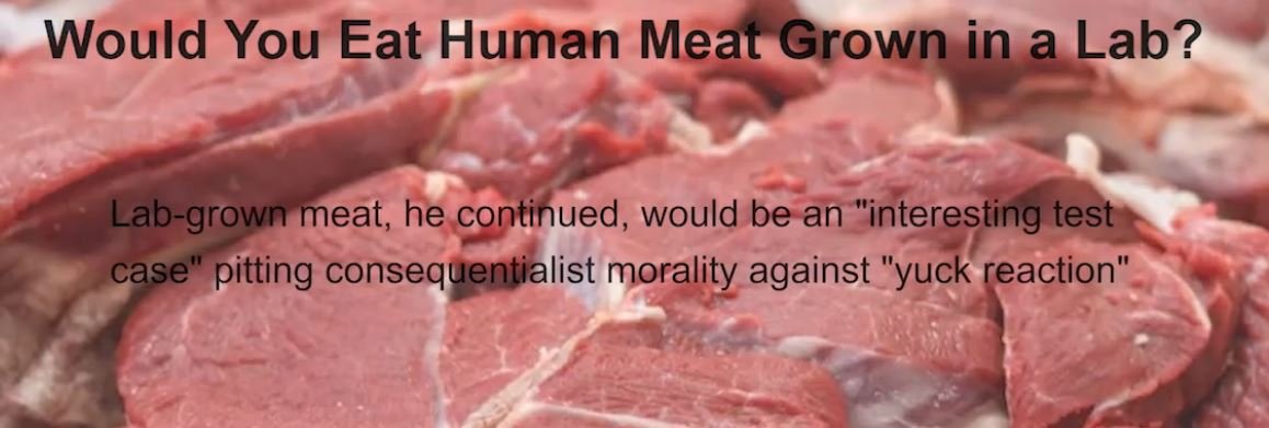 Human Cannibalism Being Pushed by the New Green Movement