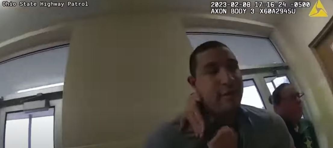 Video shows what led to NewsNation reporter’s news conference arrest In East Palestine Ohio