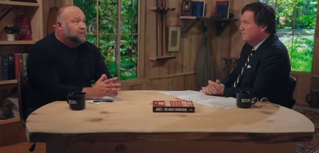 Alex Jones And Tucker Carlson Unleash on Censorship Culture and Globalist Warmongers