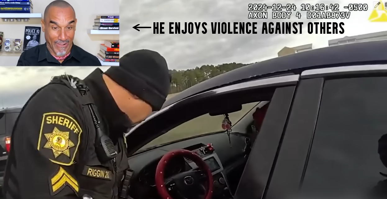 The Face Of Evil Wears A Badge