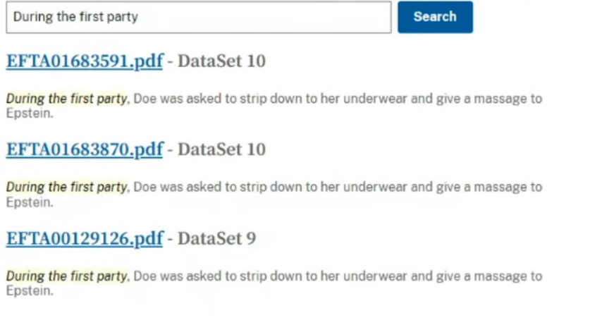 Digging Into The Epstein File Release