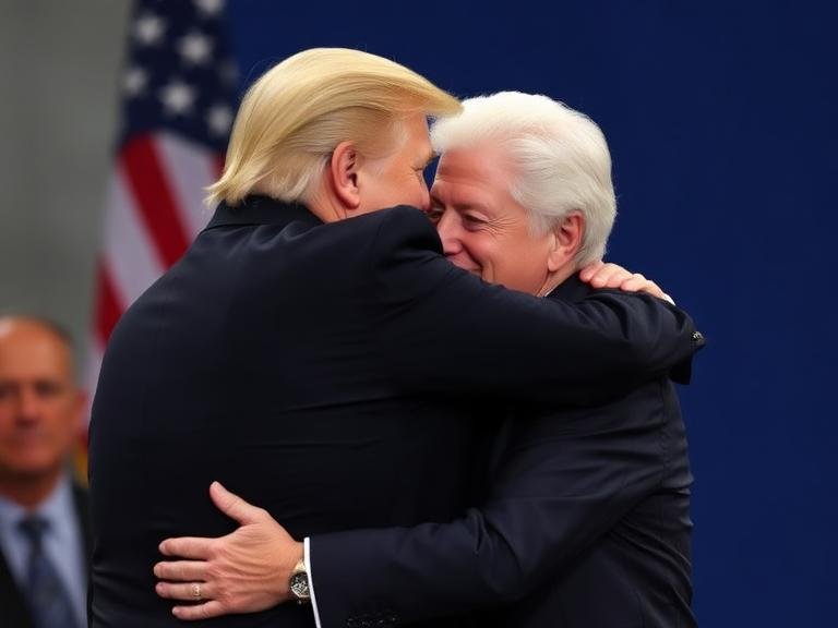 Trump-“It Bothers Me that Somebody is Going After Bill Clinton. I like Bill”