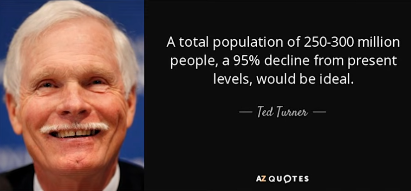 Ted Turner’s Dead… But His Depopulation Agenda Lives On