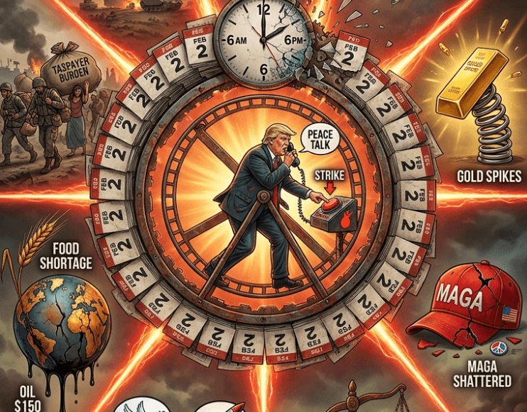 Trump’s Groundhog Day: Stuck in an Endless Time Loop of War and Delusion