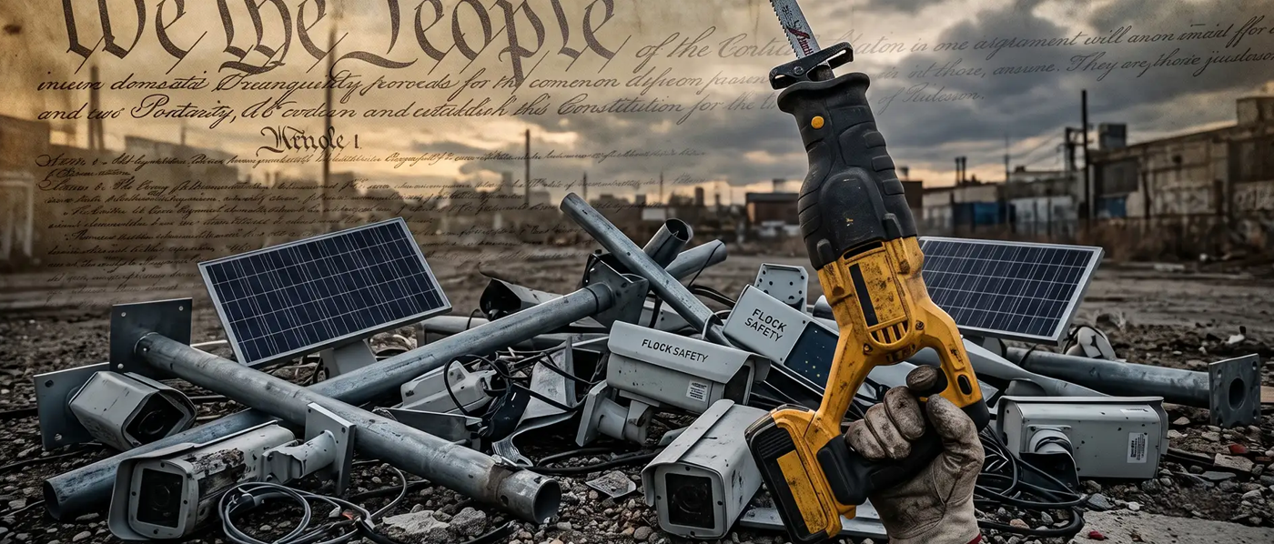 SELF-DEFENSE AGAINST THE MACHINE: Virginia Man Puts Warrantless Flock Surveillance on Trial